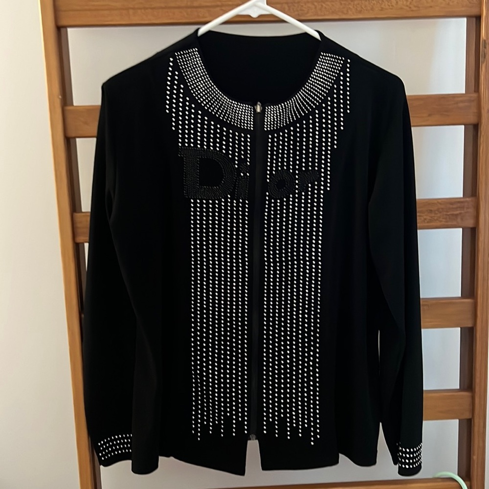 Jacket with Front Zipper